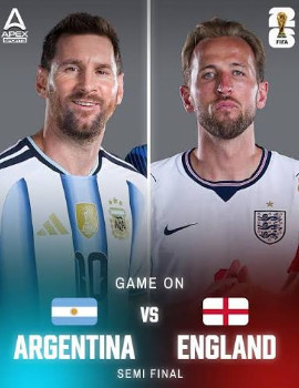 Argentina vs England Semi Final 2